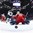 BUFFALO, NEW YORK - JANUARY 2: Finland's Olli Juolevi #7 (not shown) scores a second period goal against the Czech Republic's Josef Korenar #30 while Eeli Tolvanen #20 looks on during quarterfinal round action at the 2018 IIHF World Junior Championship. (Photo by Matt Zambonin/HHOF-IIHF Images)

